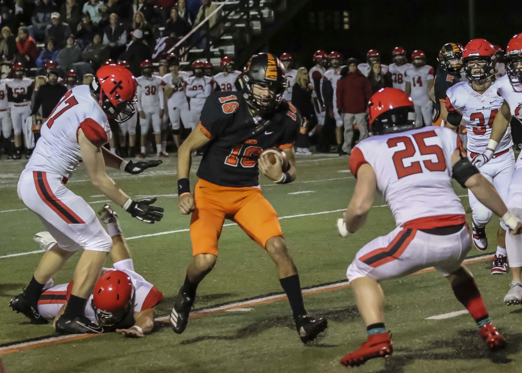 1. District 5A-3: No. 5 Coweta at No. 1 Bishop Kelley